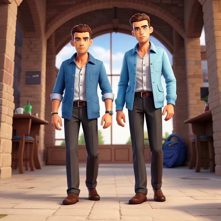 Jz forever 3D_Animation_Style_Men_1