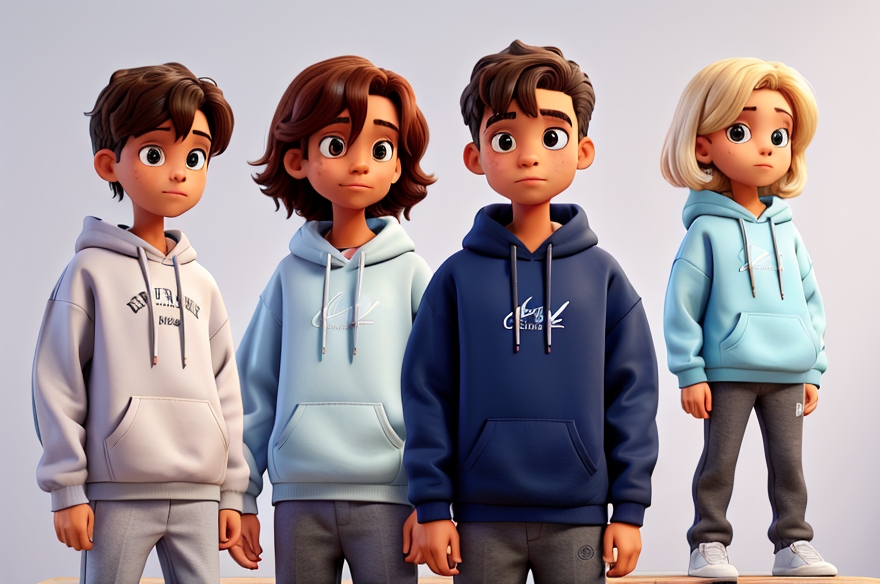 jz forever 3D_Animation_Style_Sweatshirt_Collection_0